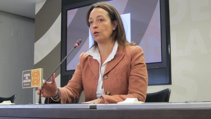 La diputada del PP en las Cortes de Aragón, Carmen Susín.