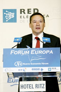 El president d'Aigües de Barcelona (Agbar), Angel Simón