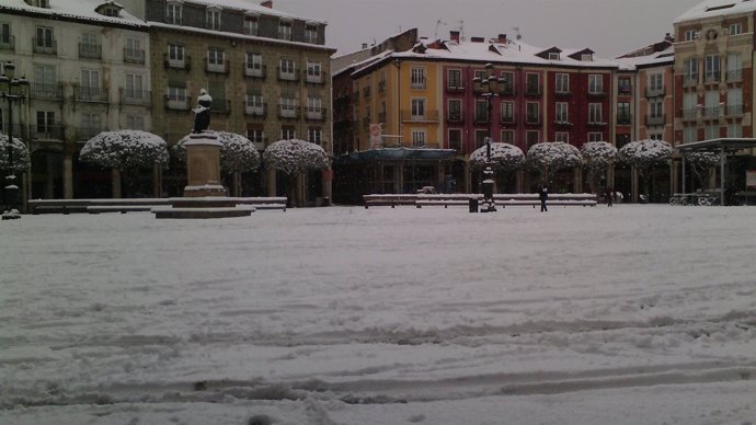 Nevada en Burgos (Nieve)