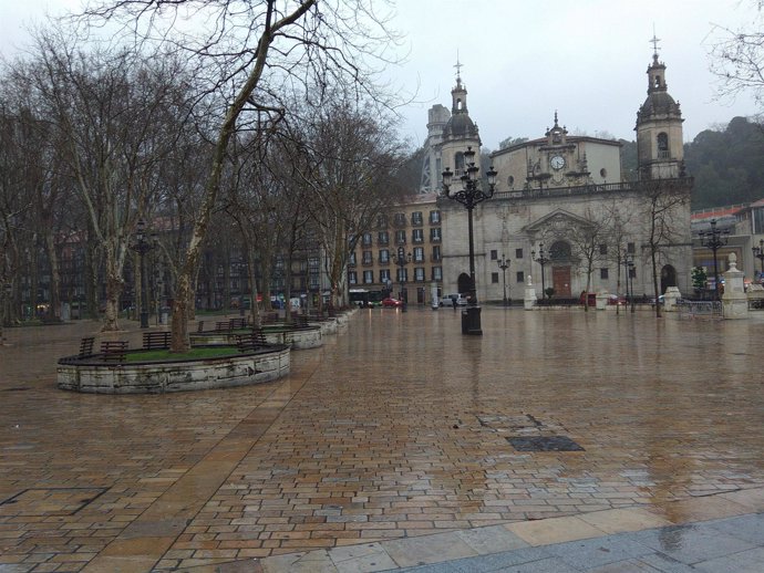 LLuvia y frío en Euskadi