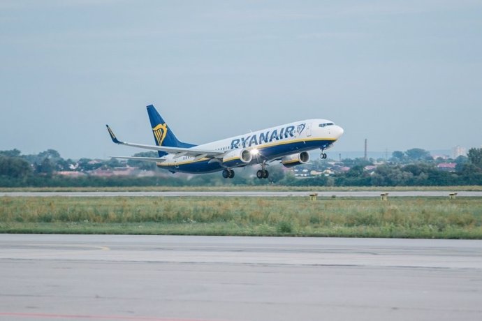 Avión de Ryanair