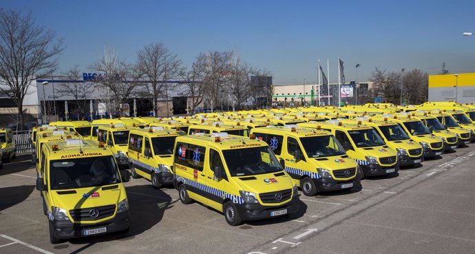 Ambulancias en la Comunidad de Madrid