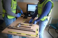 Detenidos cuatro jóvenes como presuntos autores de dos robos en establecimientos de Caldas de Reis