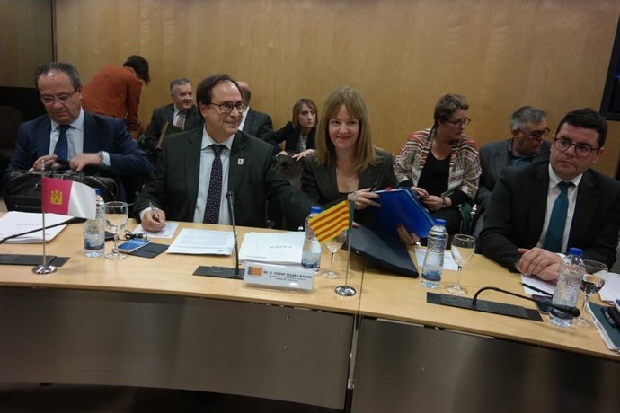 El conseller y la secretaria autonómica de Hacienda