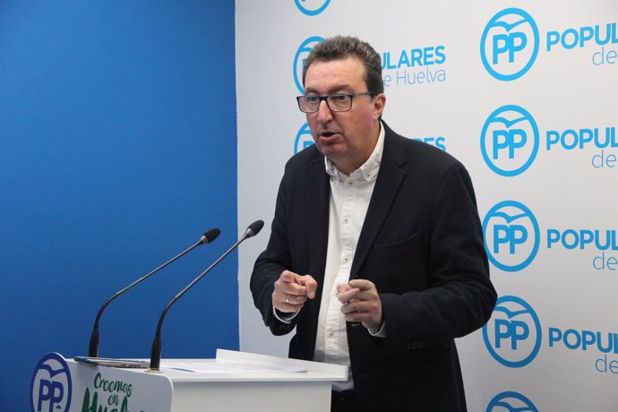  El Presidente Del PP De Huelva, Manuel Andrés González 