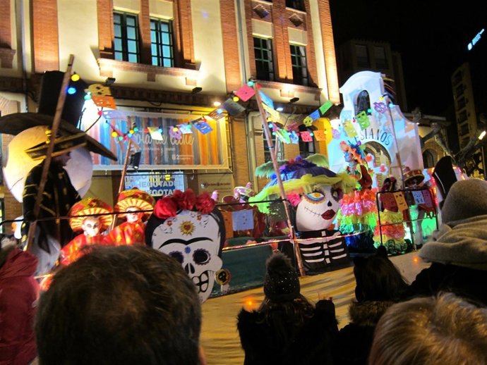                            Parte Del Desfile De Carnaval De Logroño    