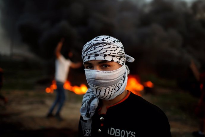Manifestación palestina 