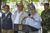 Santos advierte que "va a ser muy difícil" reanudar el diálogo de paz con el ELN
