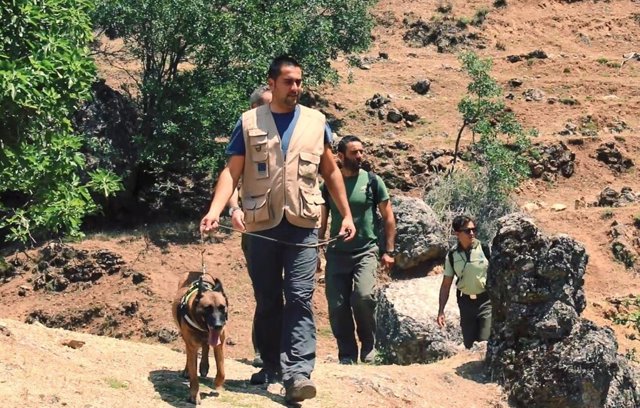 Unidad Canina especializada