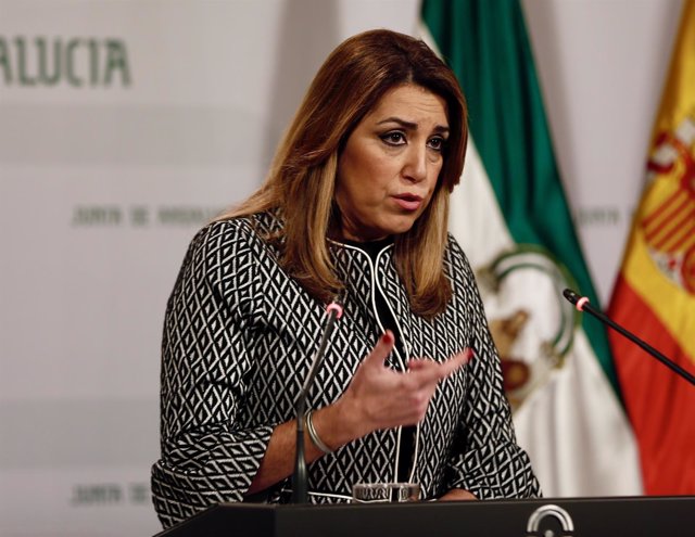Rueda de prensa de Susana Díaz tras el Consejo de Gobierno de la Junta