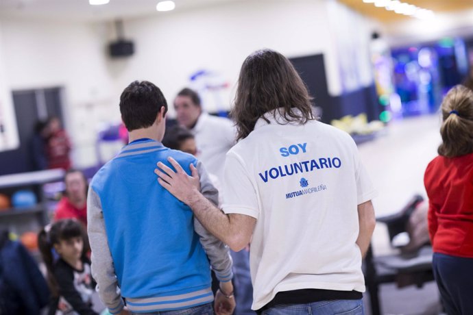 Voluntaria de Mutua Madrileña