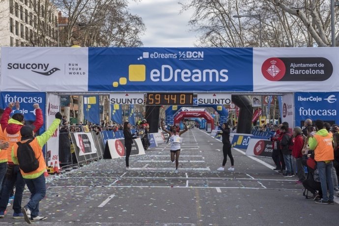 Mule Wasihun eDreams Mitja Marató de Barcelona