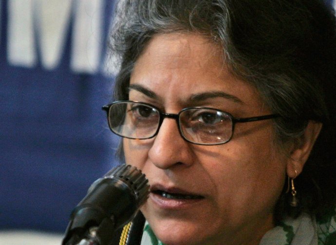 La activista paquistaní Asma Jahangir