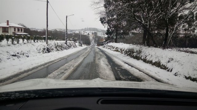 Nieve, nevadas, carreteras nevadas, temporal, frío, 