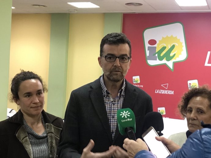 El coordinador general de IU Andalucía, Antonio Maíllo