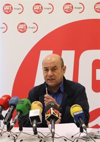 Alastuey (UGT) cree que 2018 tiene que ser un año de "ofensiva sindical" y lucha contra la precariedad laboral