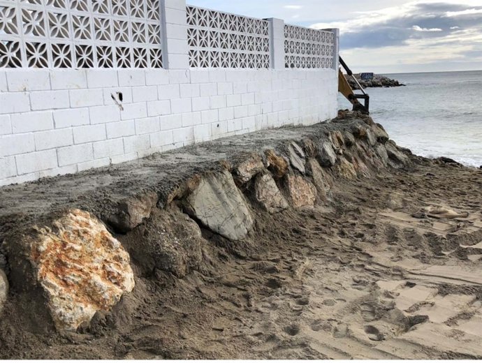 Muro puerto de fuengirola appa obras mejora junta APPA