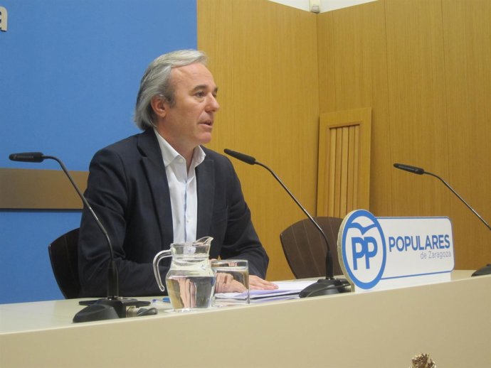 Jorge Azcón, concejal del PP           