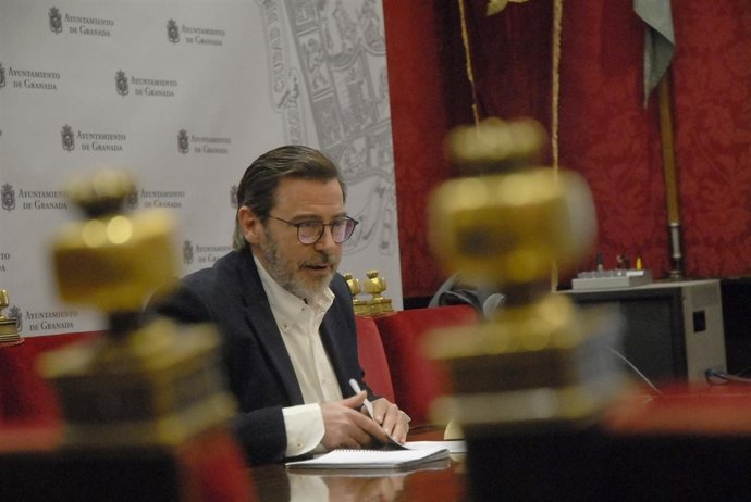 El concejal de Economía y portavoz, Baldomero Oliver