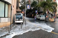 Recogen más de 122 toneladas tras el primer fin de semana del Carnaval de Santa Cruz de Tenerife
