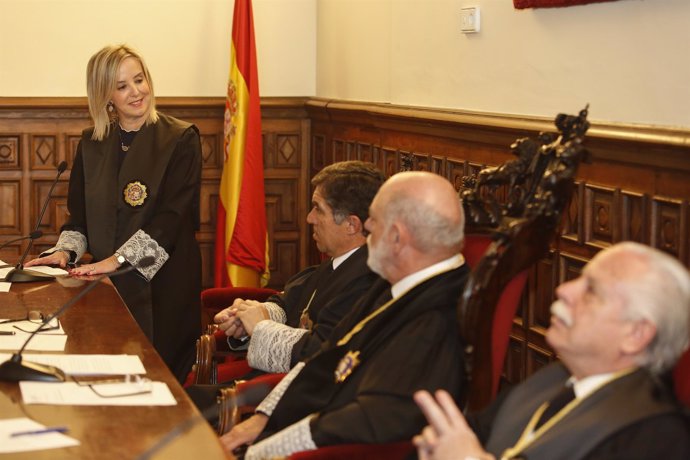 Toma de posesión de la nueva fiscal superior de Andalucía, Ana Tárrago