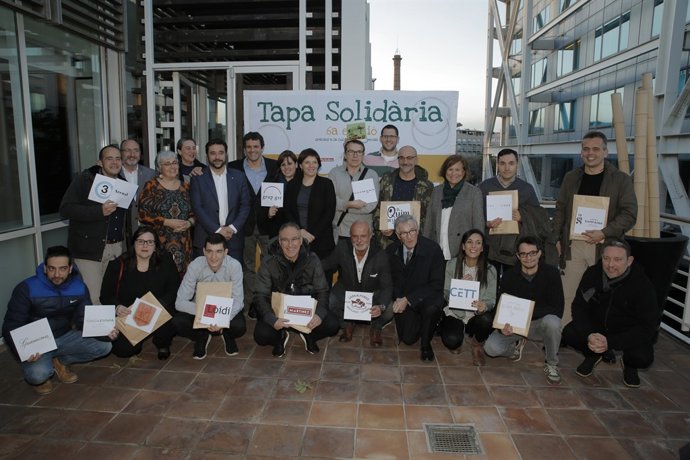 Clausura de la VI edició de la Tapa Solidària amb el Casal dels Infants