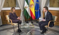 Susana Díaz: Rajoy debe convocar al resto de CCAA para la financiación tras su "terapia de grupo"