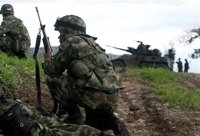 El Ejército de Colombia asegura que el paro armado muestra la cara "terrorista" del ELN