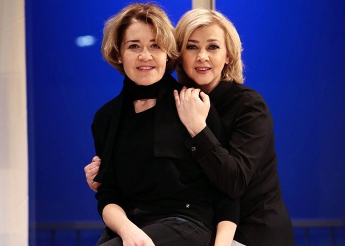 María Pujalde y Amparo Larrañaga