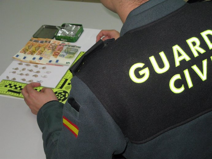 Operación Cansecre contra el tráfico de drogas en Cangas (Pontveedra)