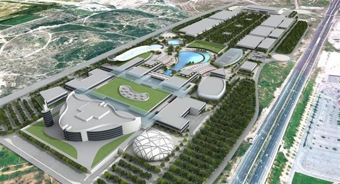 Centro de ocio Puerto Mediterráneo proyectado en Paterna (Valencia)