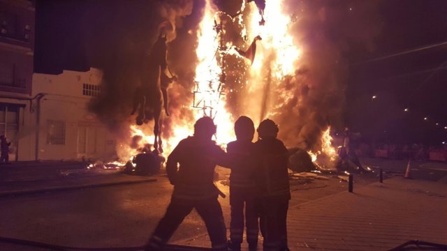 Los bomberos preparan la campaña de prevención de Fallas 2018