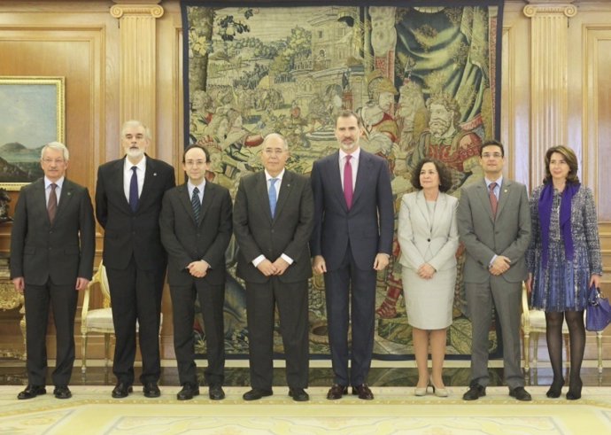 Casa de S.M. El Rey. Audiencia del Rey al al Comité Permanente de la Conferencia