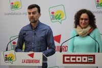 IU y CCOO en Andalucía lamentan la muerte de Josefina Samper, "luchadora en favor de los derechos de trabajadores"