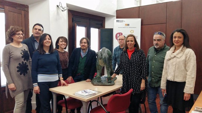 La consejera de Cultura visita la Comarca Comunidad de Teruel