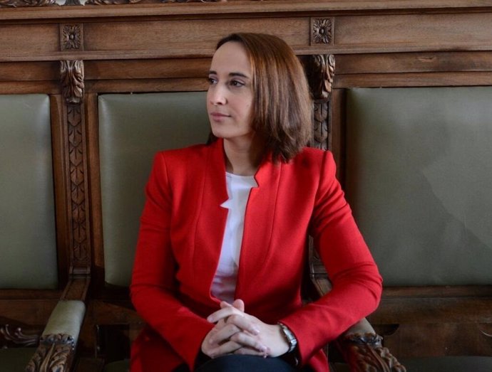 Pilar Vicente, portavoz de Cs en el Ayuntamiento. 