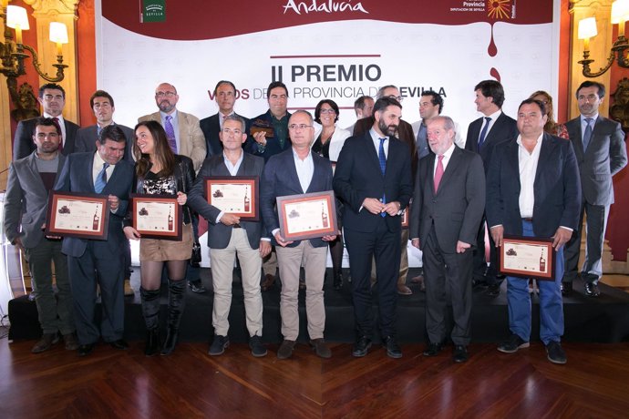Premiados en el II concurso de 'Vinos de la provincia de Sevilla'