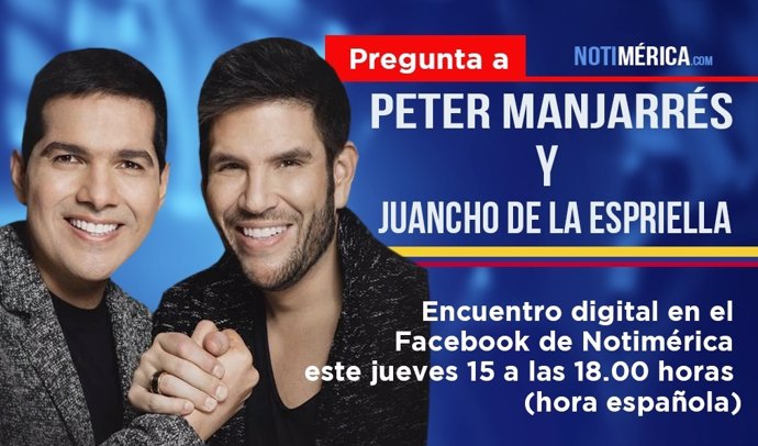 Peter Manjarrés y Juancho de la Espriella