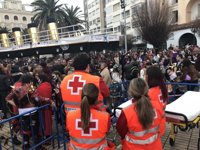 El dispositivo de Cruz Roja en el Carnaval de Badajoz acaba con 161 asistencias y 29 derivados a centros sanitarios