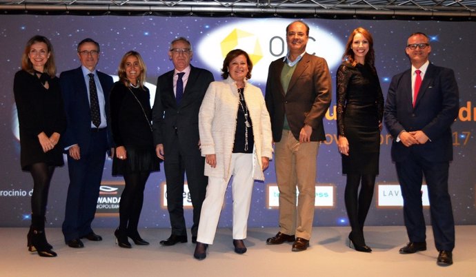 Junta directiva de OPC Madrid, organizadora del congreso