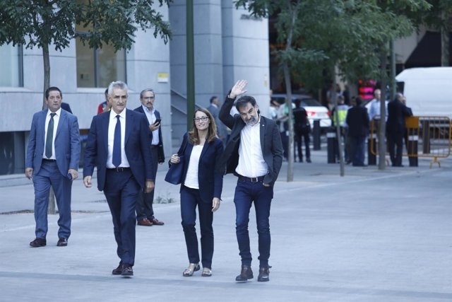 Jordi Cuixart llega a la Audiencia Nacional