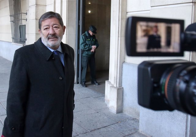 Francisco Javier Guerrero llega a la novena sesión del juicio del caso ERE