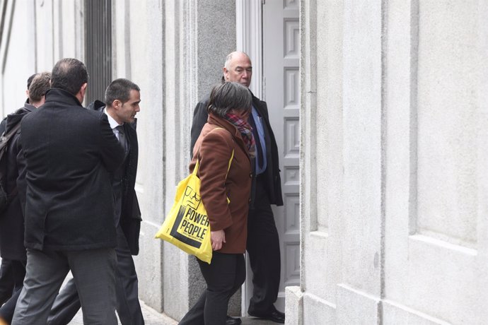 Mireia Boya llega al Tribunal Supremo para declarar por el proceso soberanista