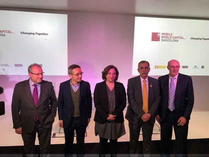 C.Serrallonga, J.M.Lassalle, A.Colau, P.Villòria i C.Grau