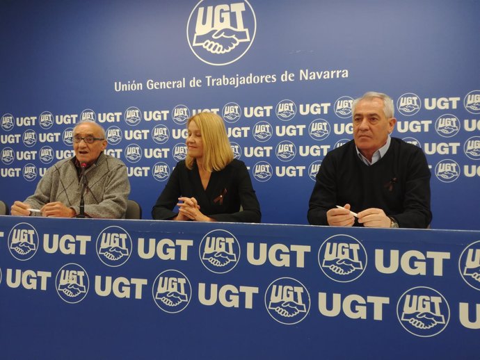 Asamblea de delegados de UGT Navarra sobre el sistema de pensiones