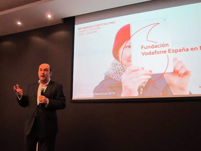 El director de la Fundación Vodafone, Santiago Moreno