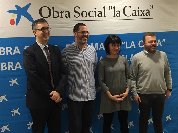 Presentación del programa 'La Caixa' Coralment 