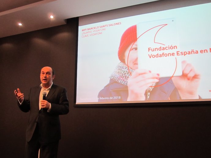 El director de la Fundació Vodafone, Santiago Moreno