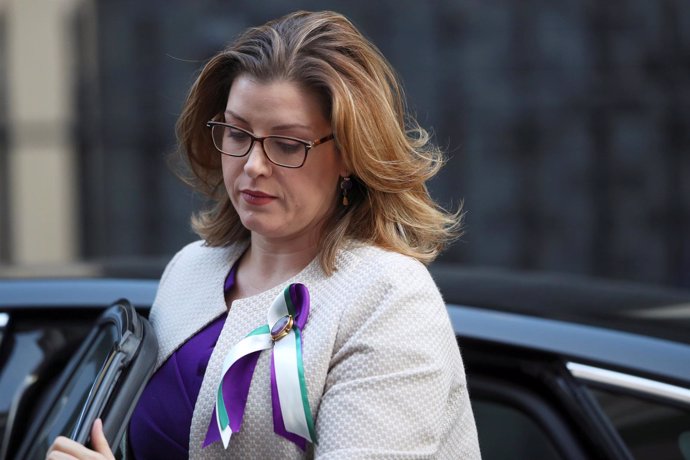 La ministra británica de Desarrollo, Penny Mordaunt