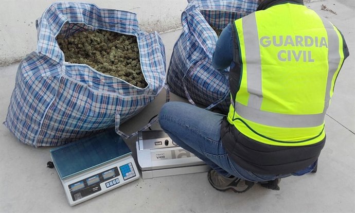 Droga intervenida en una operación en Santa Fe